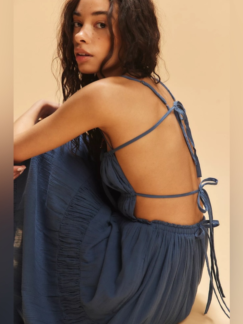 𝓯𝓹 Free People ~  Taking Sides Maxi Dress - Picture 16 of 17